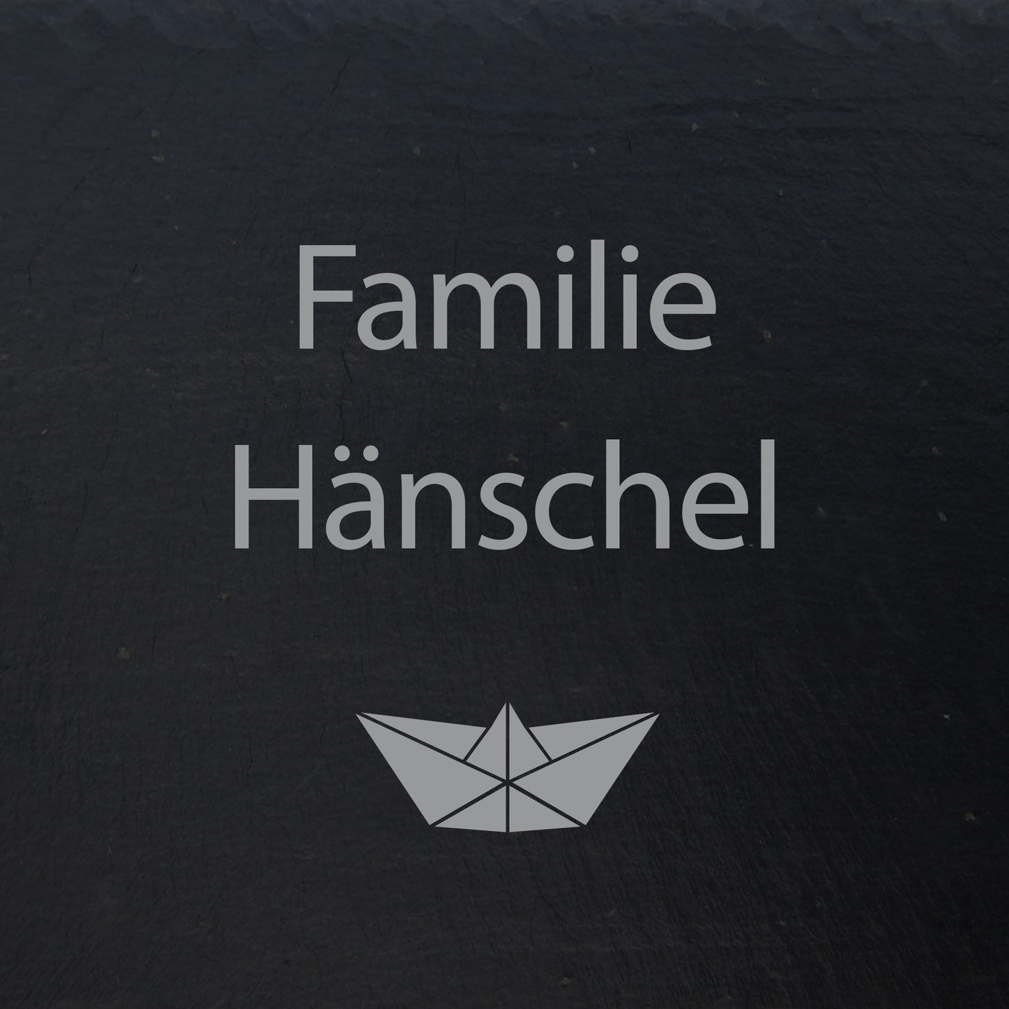 Türschild PAPIERSCHIFF