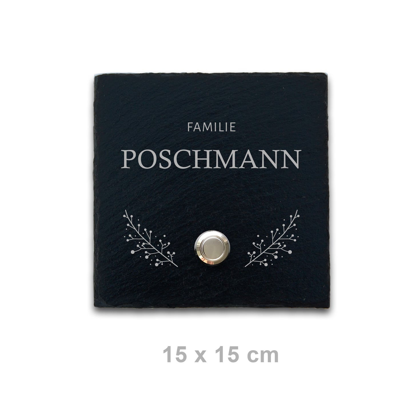Klingelschild POSCHMANN