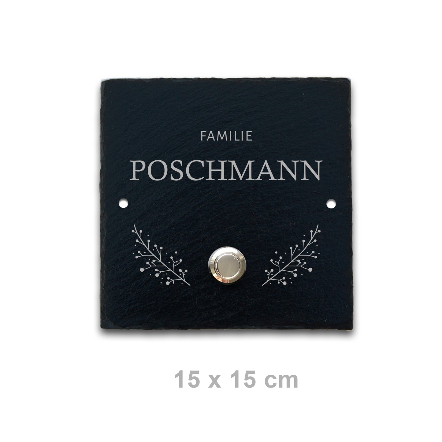 Klingelschild POSCHMANN