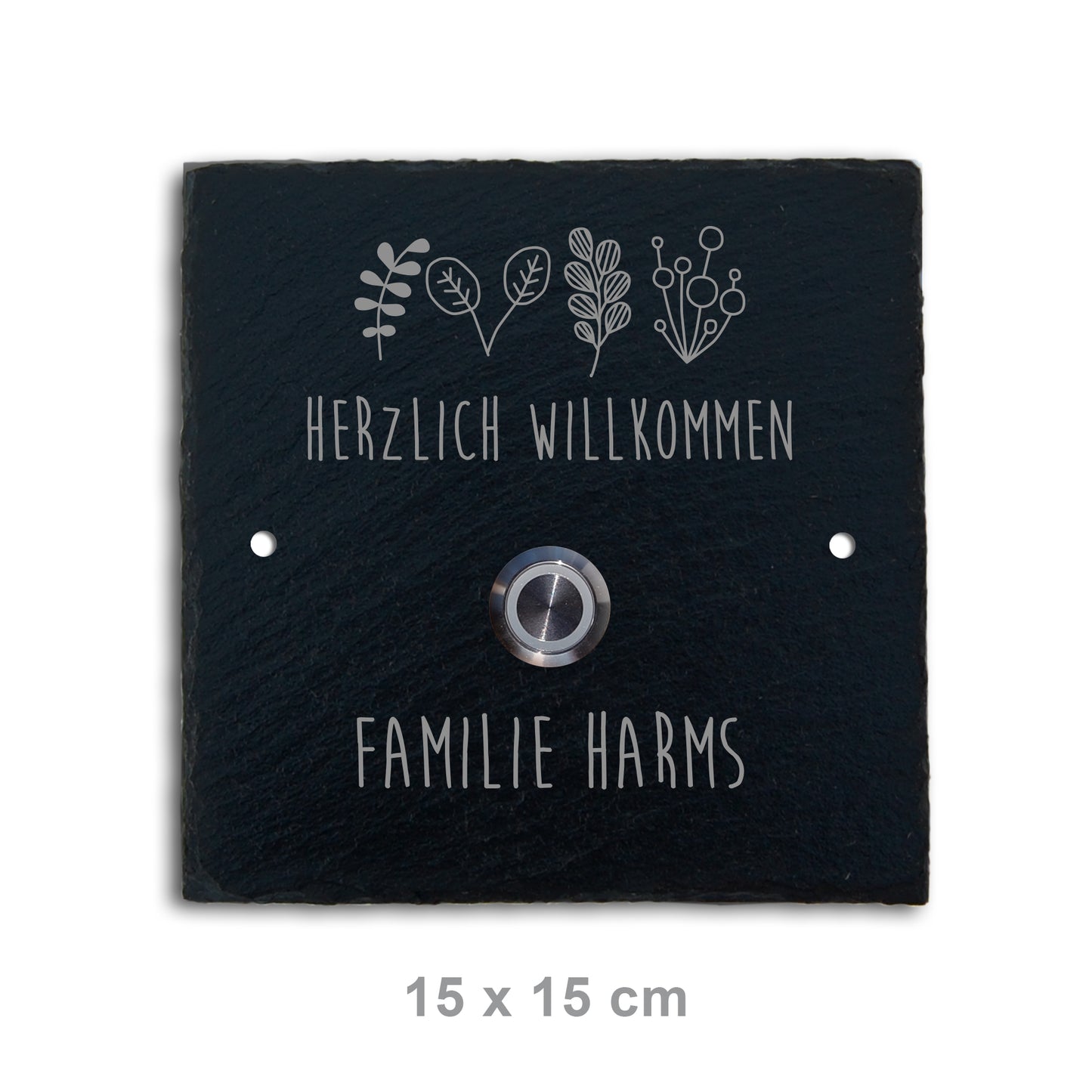 Klingelschild HARMS