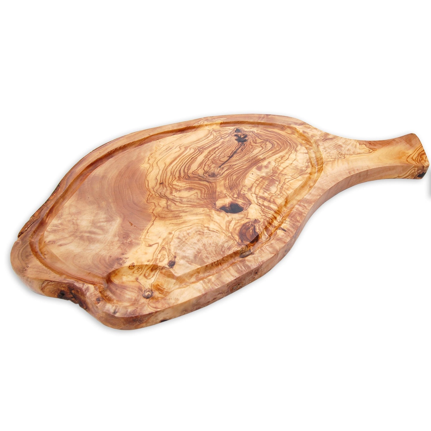Motiv STEAK auf Olivenholzbrett