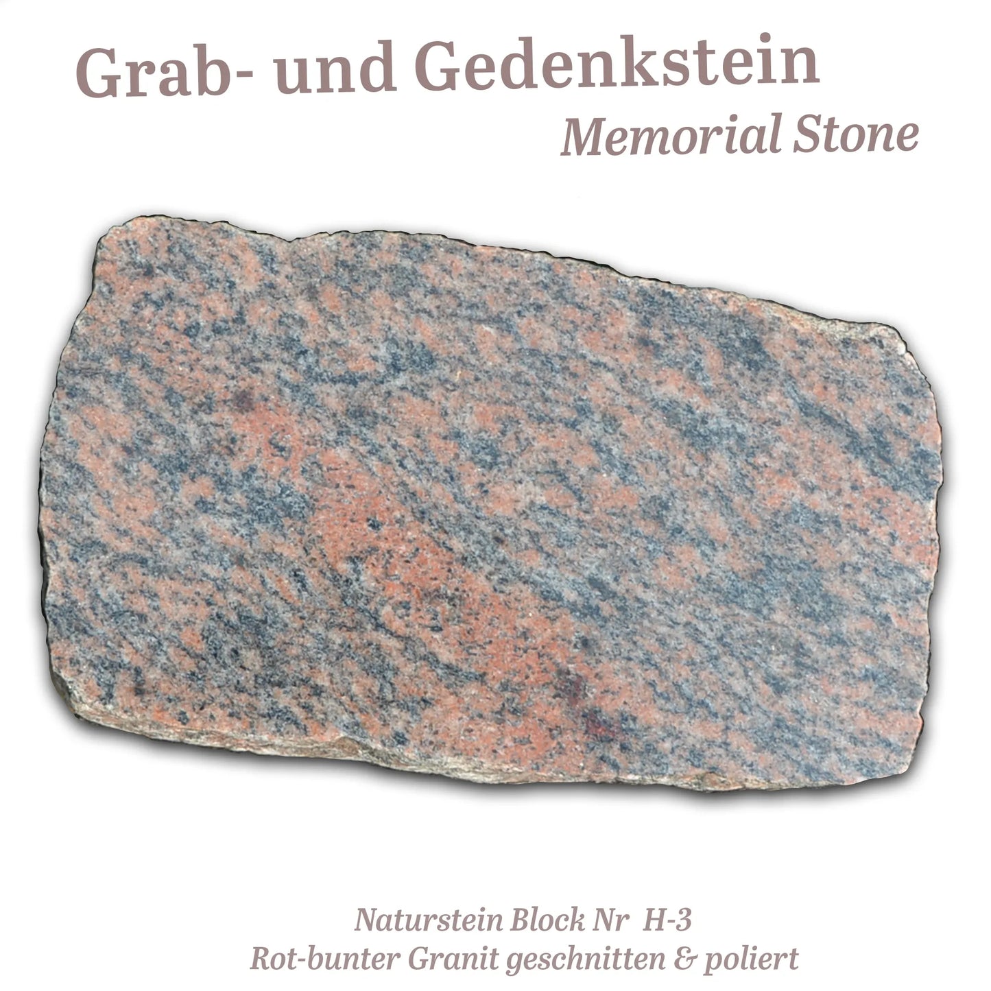 Grab- & Gedenkstein Naturstein geschnitten - Sternenkind, Mensch, Tier - Jeske Design