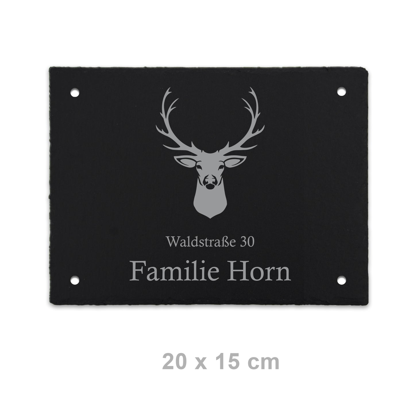 Türschild HIRSCH