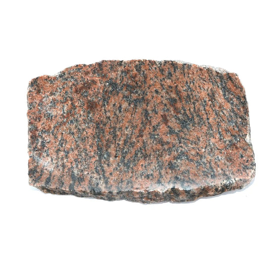 Grab- & Gedenkstein roter Granit poliert für Haustier, Hund, Katze - Block Nr. 2
