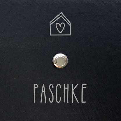 PASCHKE - Slate doorbell plate