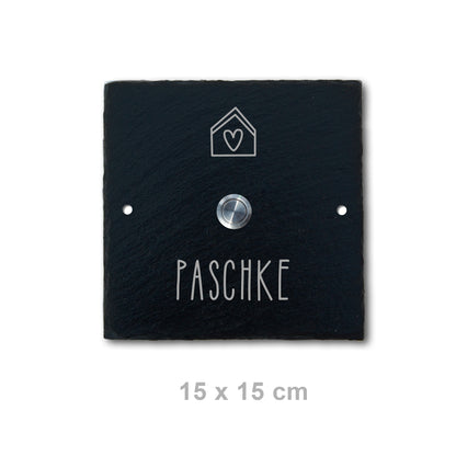 PASCHKE - Slate doorbell plate